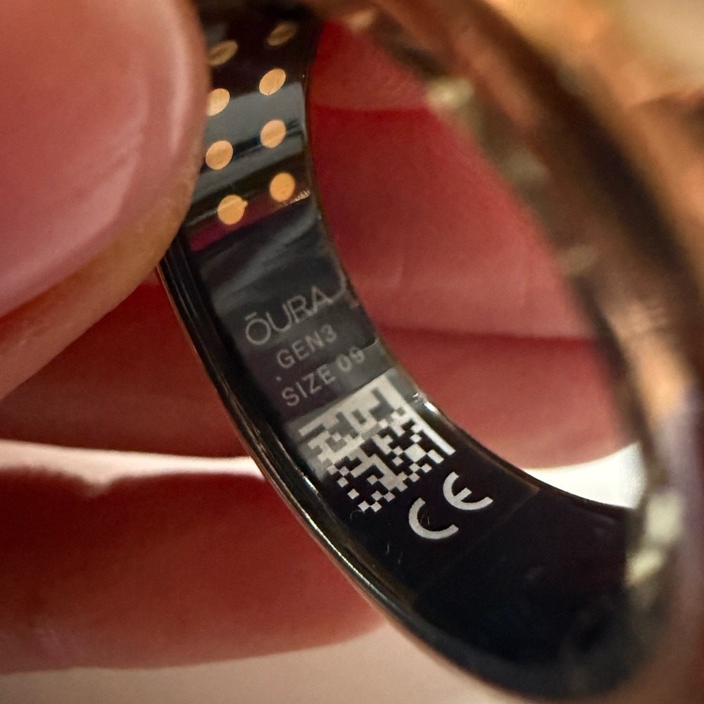 Oura Gen3 Ring - rose Gold